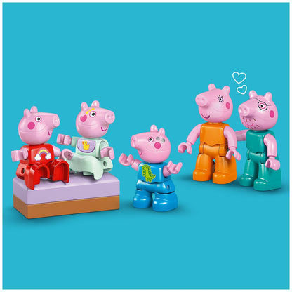 Lego Duplo Peppa Pig Family House Ages 2+ Learning Toy, 10467 84 Pieces