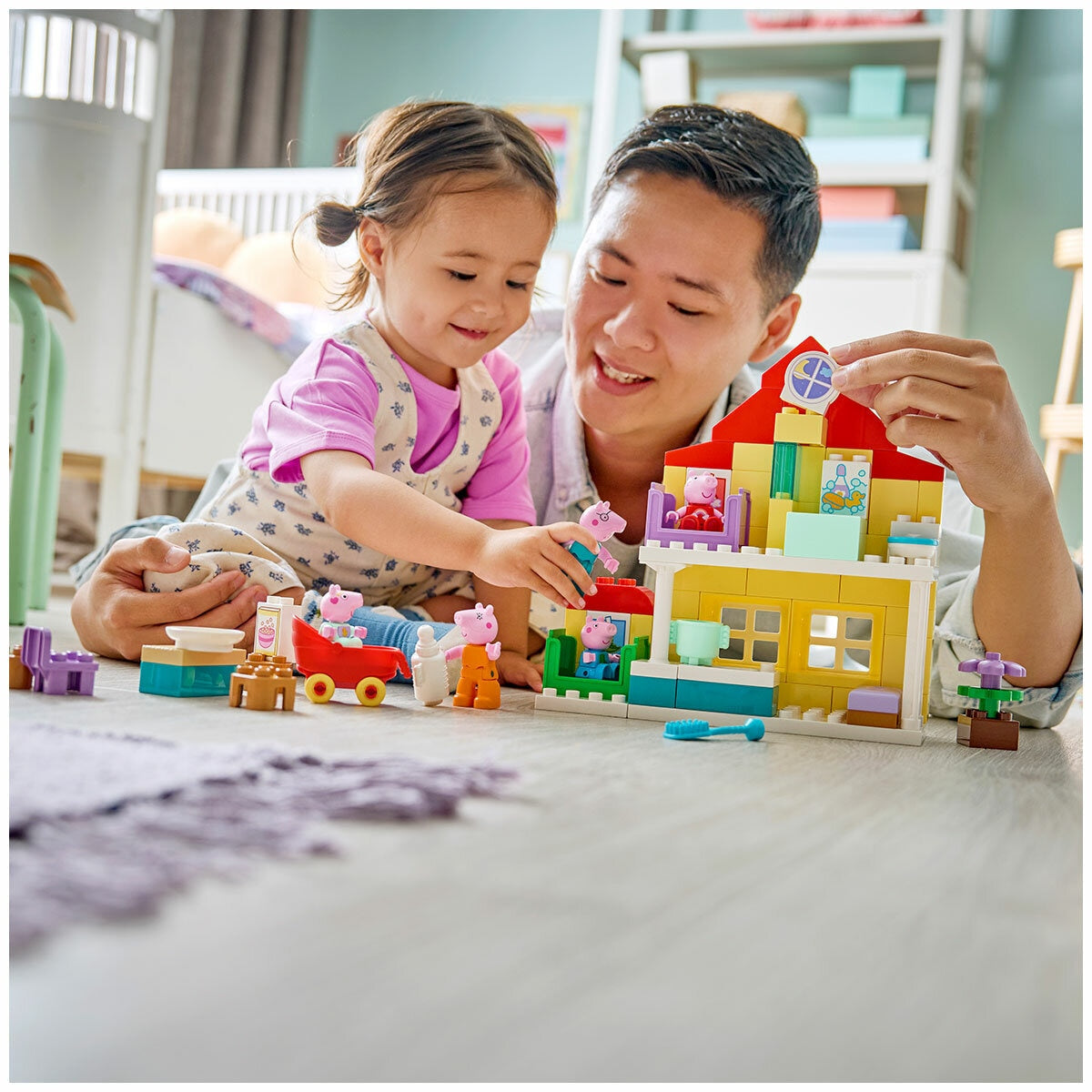Lego Duplo Peppa Pig Family House Ages 2+ Learning Toy, 10467 84 Pieces