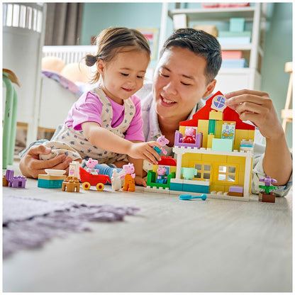 Lego Duplo Peppa Pig Family House Ages 2+ Learning Toy, 10467 84 Pieces