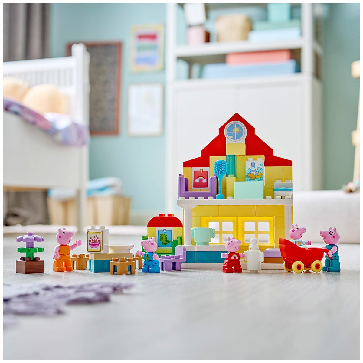 Lego Duplo Peppa Pig Family House Ages 2+ Learning Toy, 10467 84 Pieces
