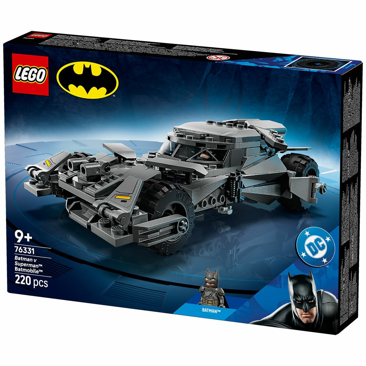 Lego DC Batman Batmobile Batman V Superman 220-Piece Collectible Set 76331
