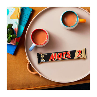 Mars Milk Chocolate Bar Caramel Nougat 2 Pack - 64g