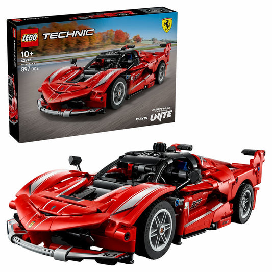 LEGO Technic Ferrari FXX K 42212 V12 Engine Model Car 897-Piece