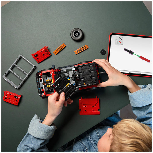 LEGO Technic Ford Bronco SUV 42213 Red Black 943-Piece Realistic Model