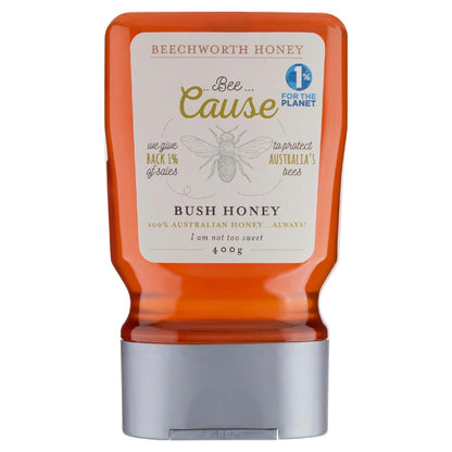Beechworth 100% Australian Bee Cause Bush Honey Squeeze 400g