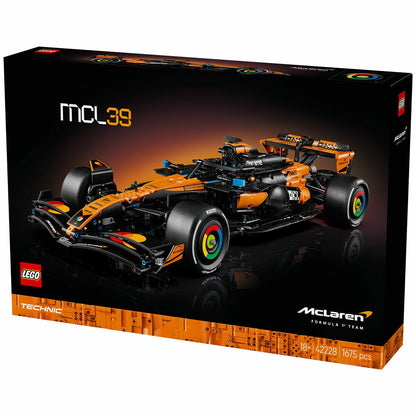 LEGO Technic McLaren MCL39 F1 Car 42228 1:8 Scale 1675 Pieces