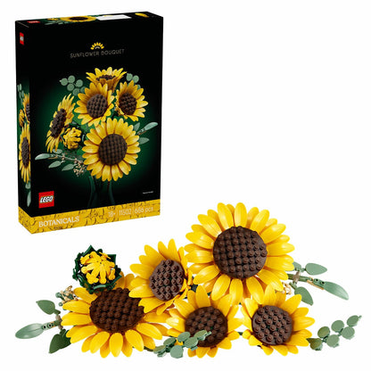 Lego Botanicals Sunflower Bouquet Adjustable 686-Piece Set 11502