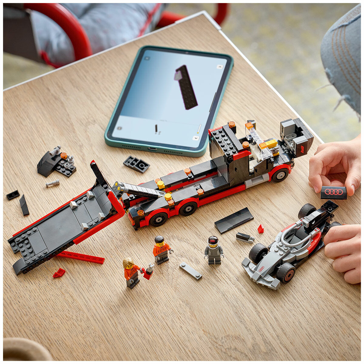 Lego City F1 Display Truck with Audi F1 Race Car 7+ (508 Pcs) 60493