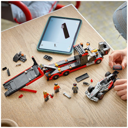 Lego City F1 Display Truck with Audi F1 Race Car 7+ (508 Pcs) 60493