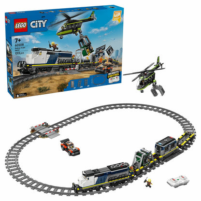 Lego City Police Train Heist Powered Up Electric Train Set 60508