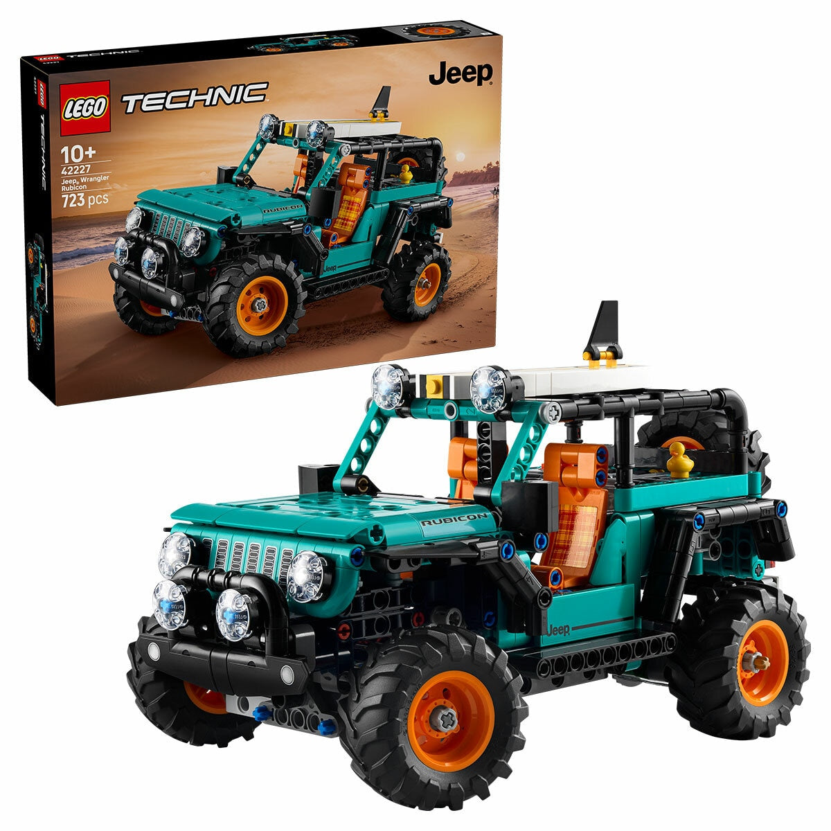 LEGO Technic Jeep Wrangler Rubicon SUV 42227 723-Piece Gift for 10+