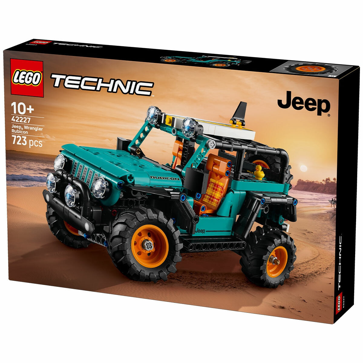 LEGO Technic Jeep Wrangler Rubicon SUV 42227 723-Piece Gift for 10+