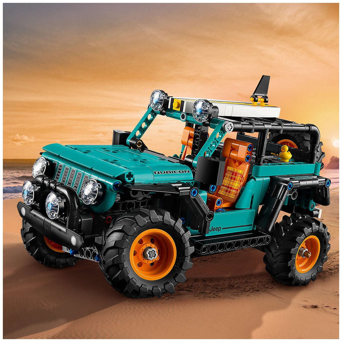 LEGO Technic Jeep Wrangler Rubicon SUV 42227 723-Piece Gift for 10+