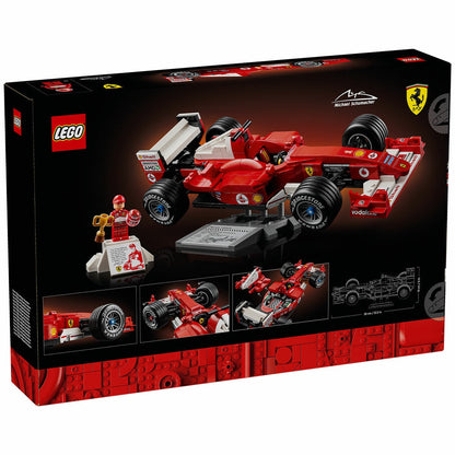 Lego Icons Ferrari F2004 & Michael Schumacher Display 11375 735 Pieces