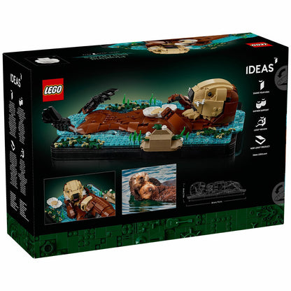 Lego Ideas Floating Sea Otters Building Set 21366 1234 Pieces