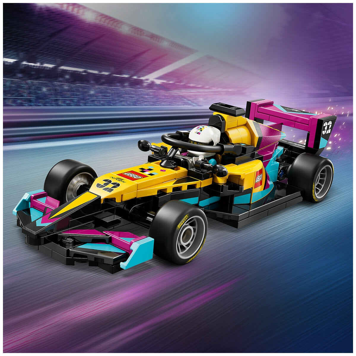 LEGO Speed Champions F1 ACADEMY Race Car 77258 201-Piece Set
