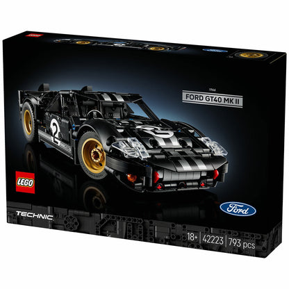 LEGO Technic 1966 Ford GT40 MKII Race Car 42223 793-Piece Model