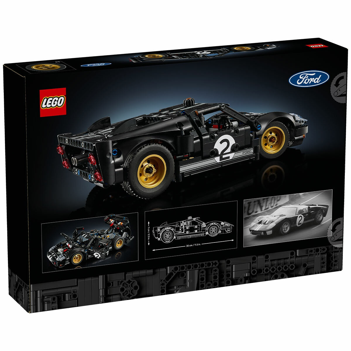LEGO Technic 1966 Ford GT40 MKII Race Car 42223 793-Piece Model
