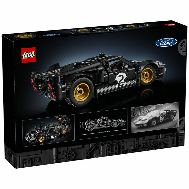 Lego Technic 1966 Ford GT40 Mkii Race Car 793-Piece Model 42223