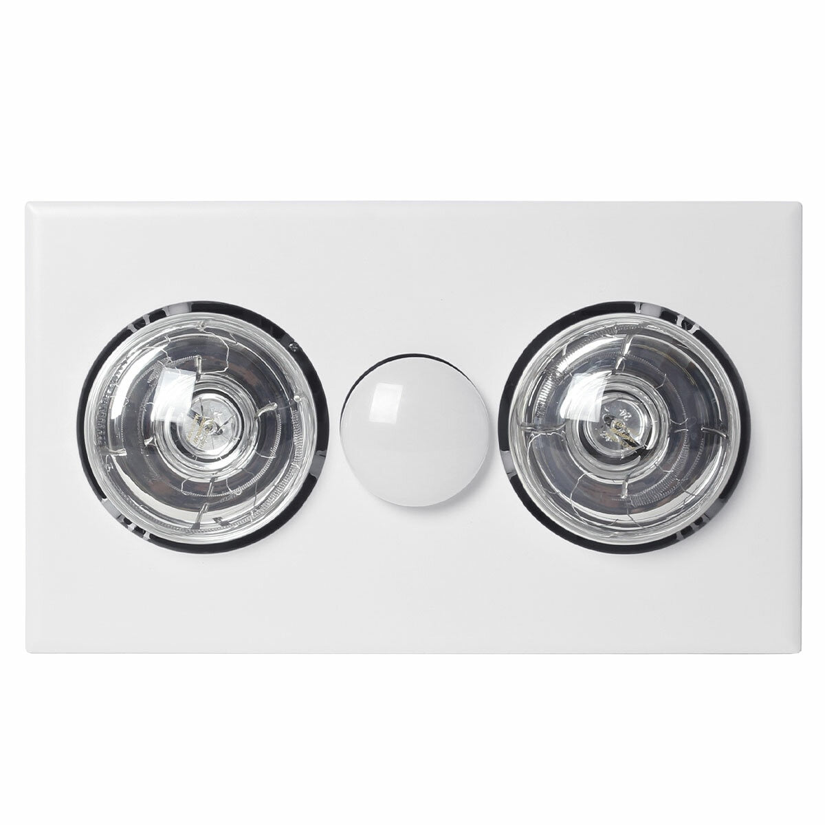 Martec Striker 2 Bathroom Heater/Exhaust Fan MBHS2LW Tri-Colour LED