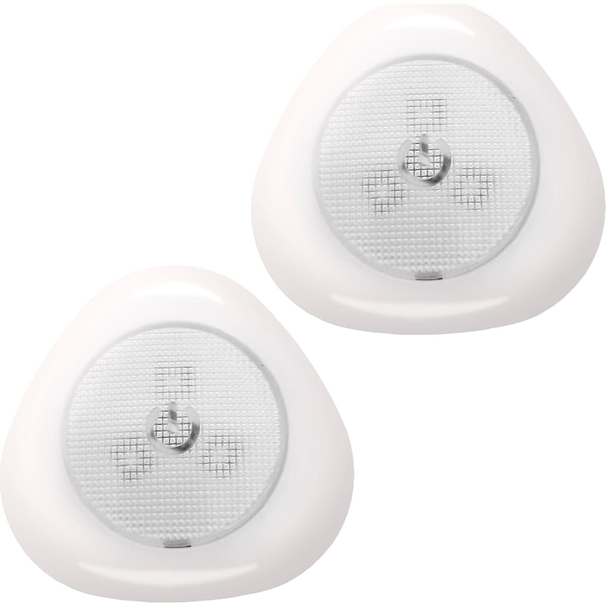 Crest Night Light Set Push Button LED 2 pack