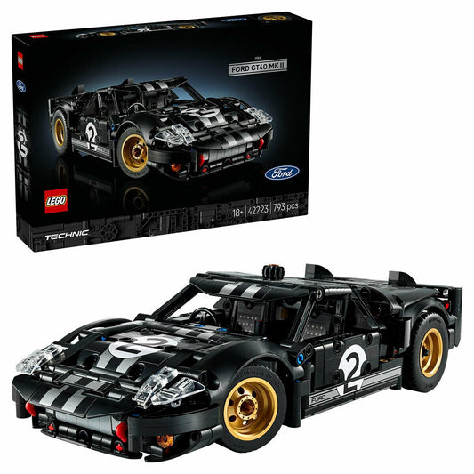 LEGO Technic 1966 Ford GT40 MKII Race Car 42223 793-Piece Model