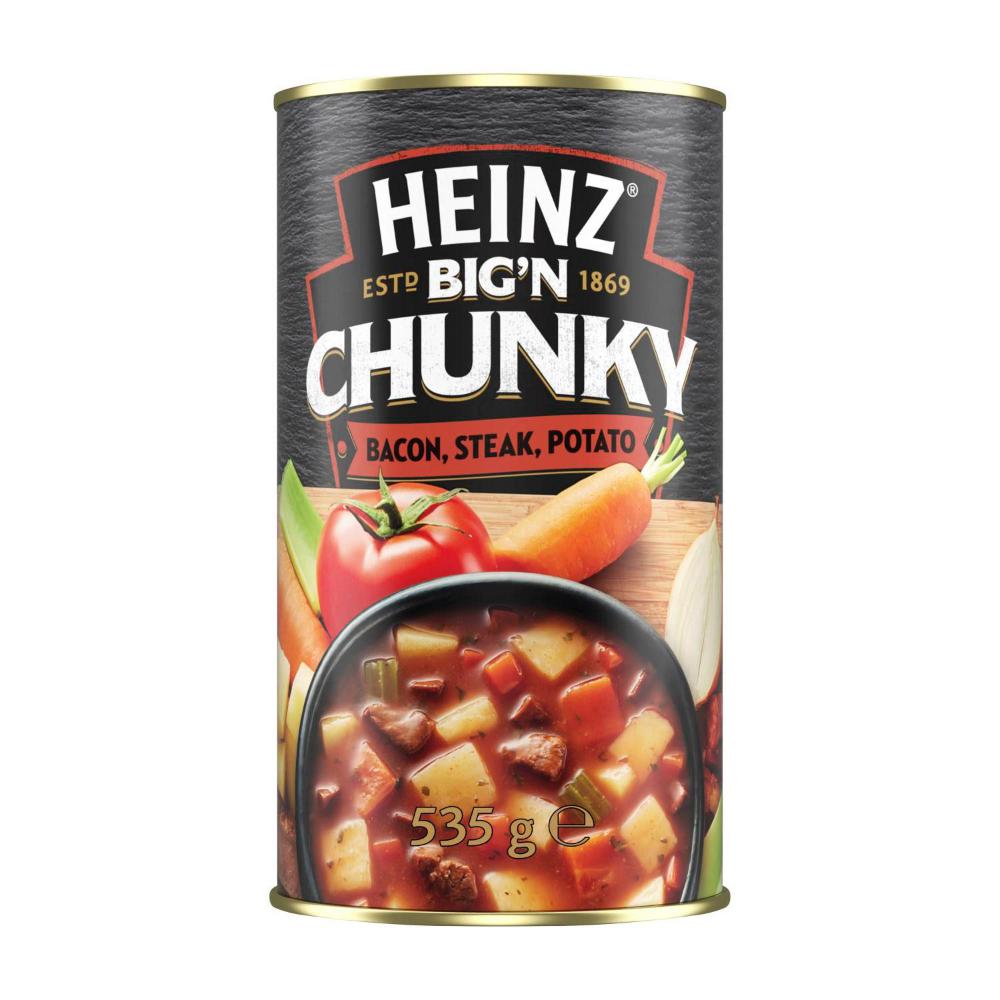 Heinz Big'n Chunky Soup Bacon Steak & Potato - 535g