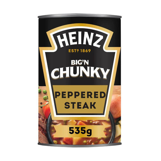 Heinz Big'n Chunky Peppered Steak Soup - 535g