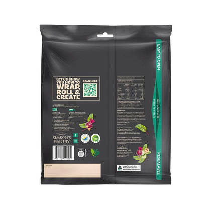 Simson's Pantry Low Carb Spinach And Herb 5 Pack - 210g