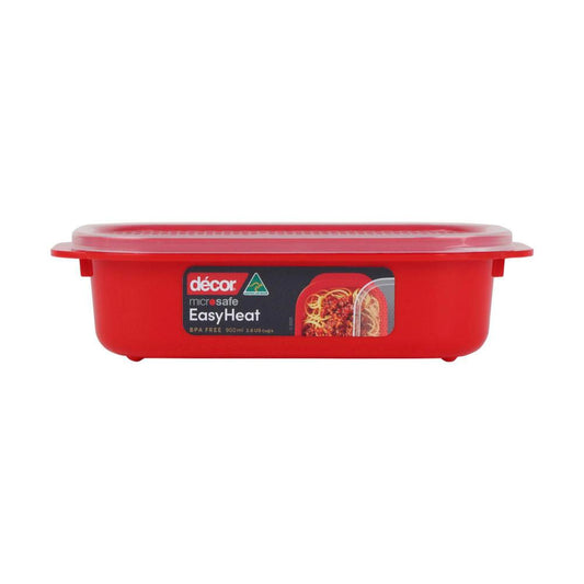 Decor Microsafe Easy Heat Container 900ml - 1 each