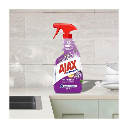 Ajax Spray N Wipe Lavender & Citrus Multi Purpose eaner Trigger Pack - 500mL