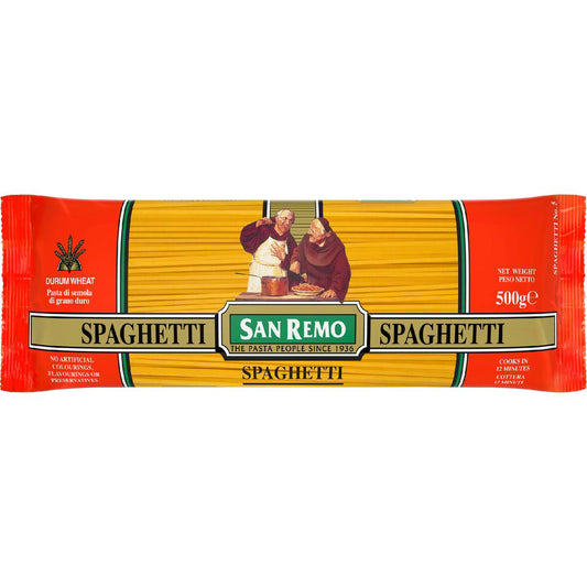 San Remo Spaghetti Pasta No 5 500g
