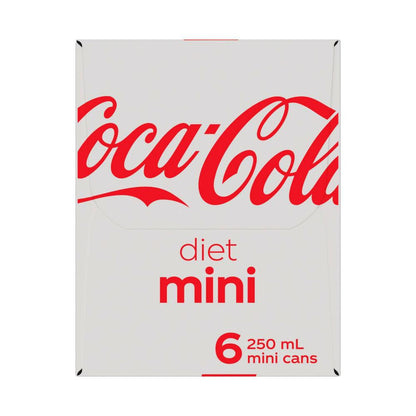 Coca-Cola Diet Soft Drink 6x250ml