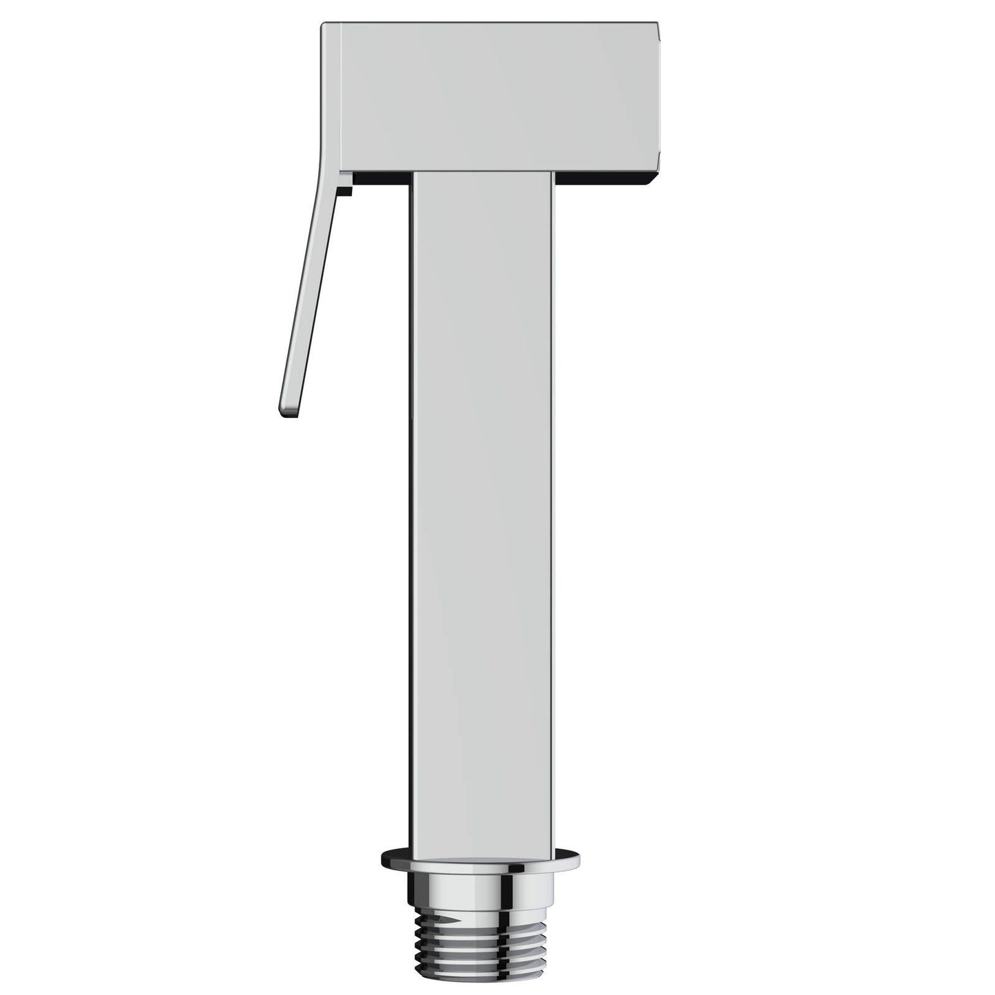 Evekare Chrome Square Hand Piece Bidet Spray - 70 x 150mm