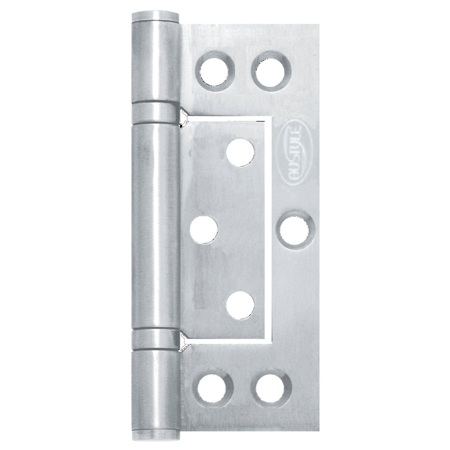 Austyle Stainless Steel Fast Fix Non Mortise Flush Hinge - 100mm x 47mm