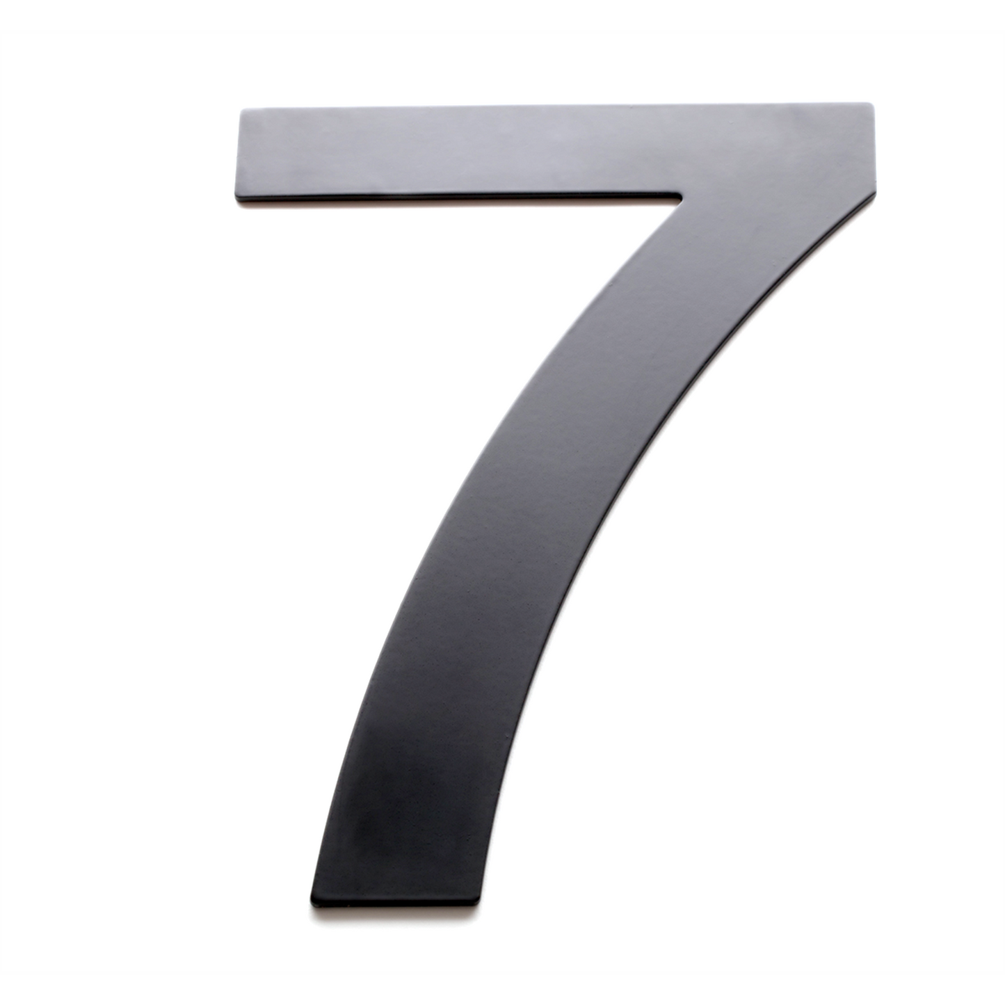 Sandleford House Number 7 - 200mm - Black