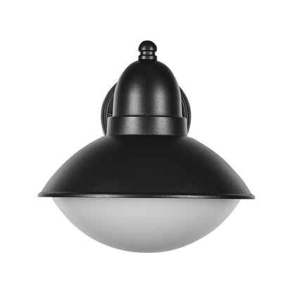 Brilliant Black Jamison Coach Light - 225 x 218mm