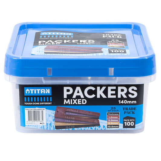 Titan Mixed Window Packers - 140mm - 100 Piece