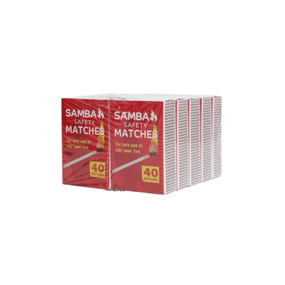 Samba Safety Matches - 10 Pack