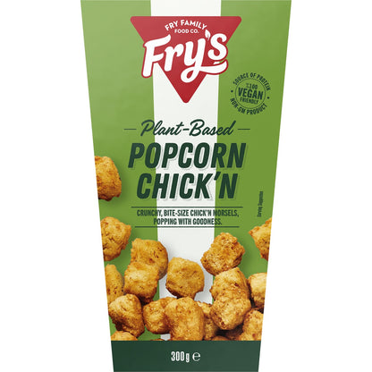 Fry's Vegan Popcorn Chick'n 300g