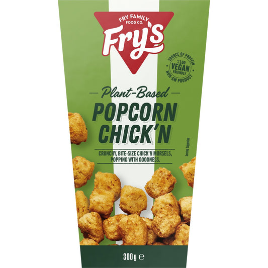 Fry's Vegan Popcorn Chick'n 300g