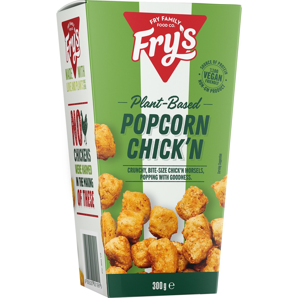 Fry's Vegan Popcorn Chick'n 300g