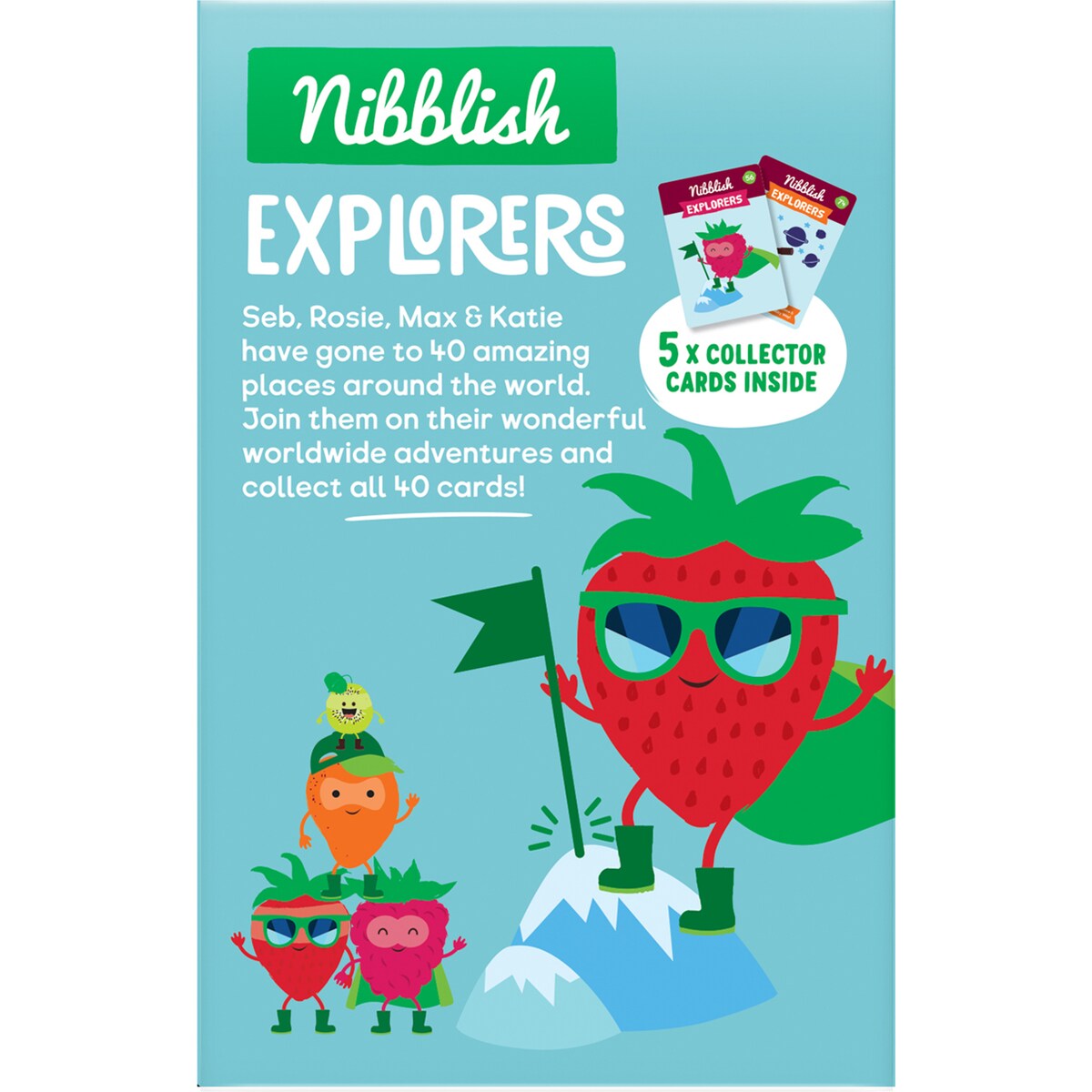 Nibblish Pure Fruit Swirls Strawberry 100g