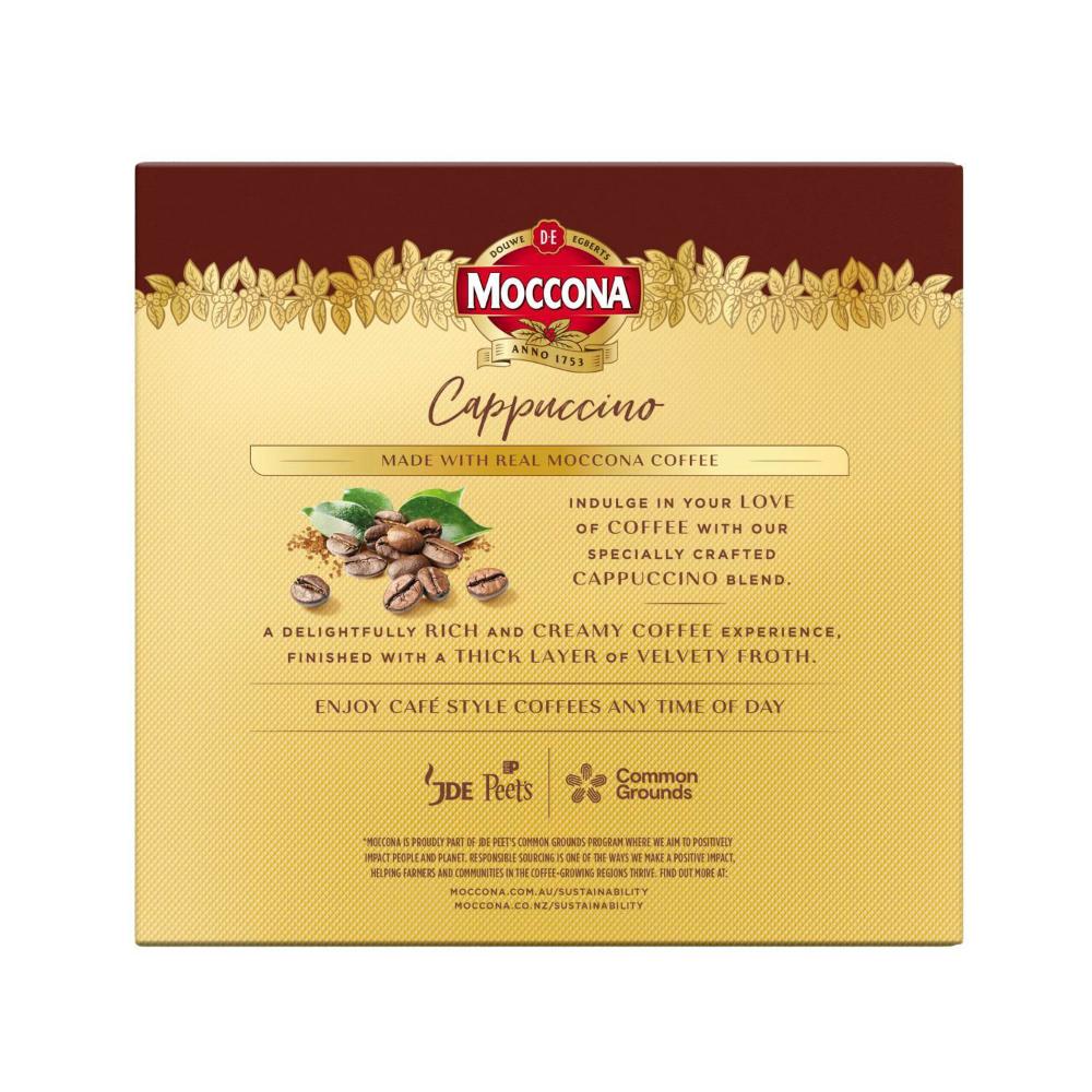 Moccona Cafe assics Cappuccino Coffee Sachets - 30 pack