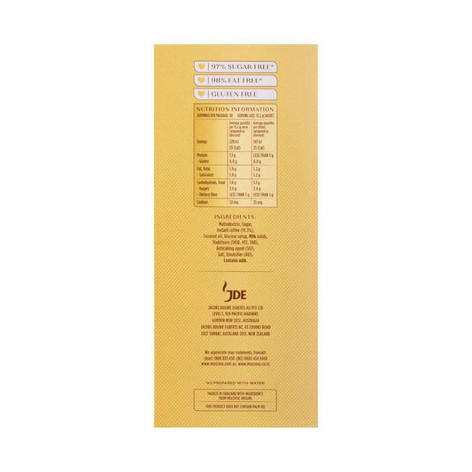 Moccona Cafe assics Strong Cappuccino Coffee Sachets - 30 pack