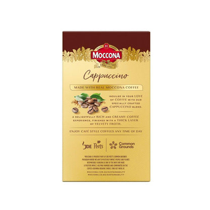 Moccona Cafe assics Cappuccino Coffee Sachets - 10 pack