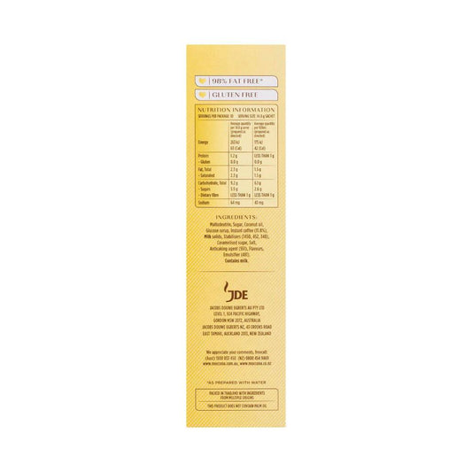 Moccona Cafe assics Latte Coffee Sachets - 10 pack