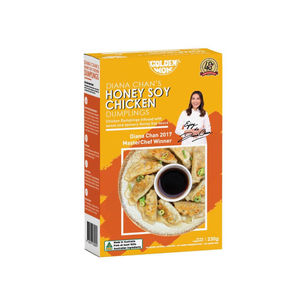 Golden Wok Diana Chan's Honey Soy Chicken Dumplings - 230g