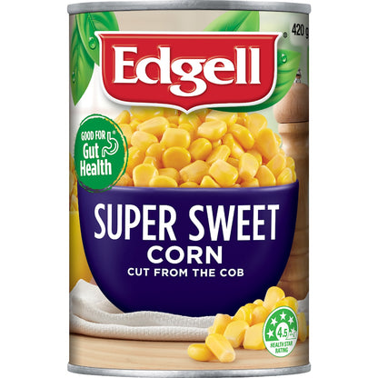 Edgell Australian Grown Super Sweet Corn Kernels 420g