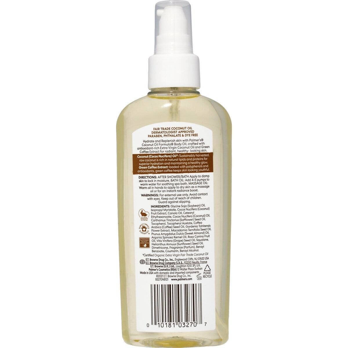 Palmers Coconut Oil Formula Body Oil 150ml